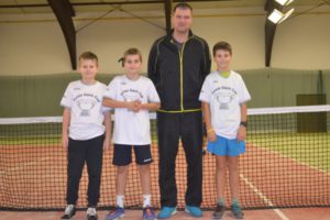 Výběr západočeského kraje na Junior Davis Cup